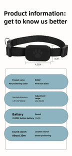 FuloraPet™ PawTrack Collar
