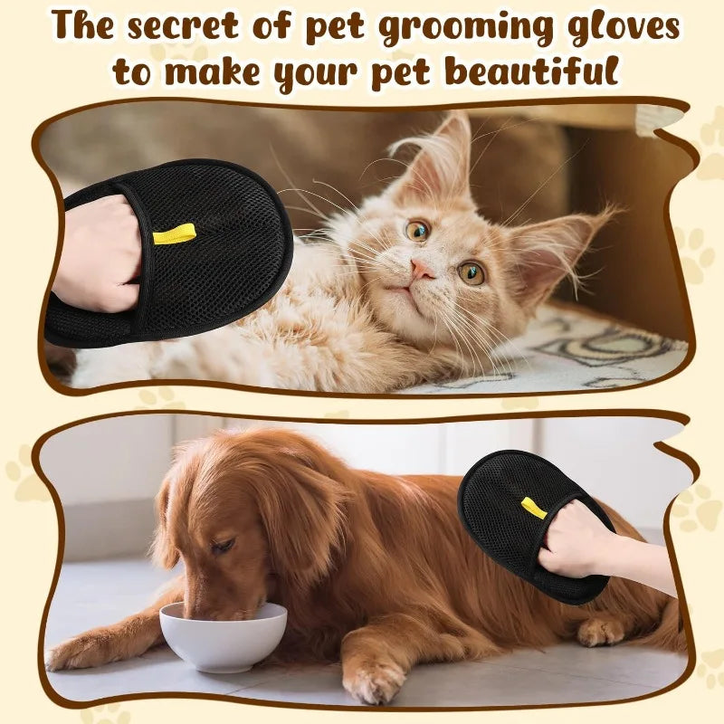 FuloraSwipe™ Reusable Pet Hair Removal Gloves