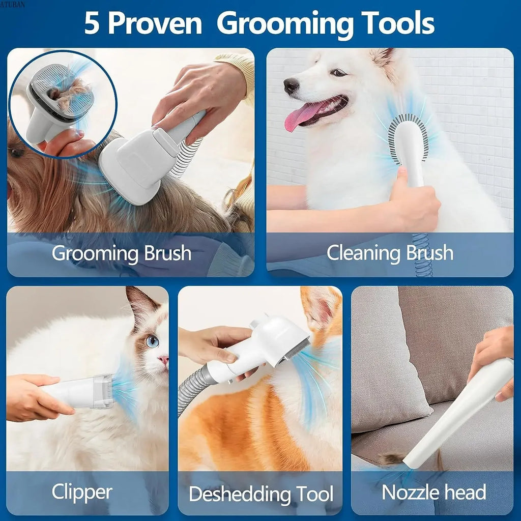 FuloraClean™ Grooming Vacuum Kit